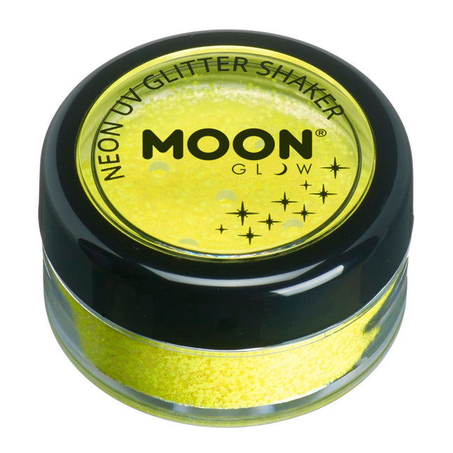 Moon Glow Neon UV Glitter Shakers Gul 5g