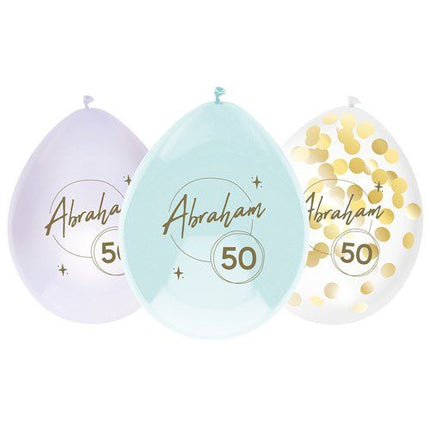 Abraham Ballonger Färgade 30cm 6st