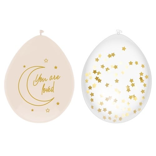 Födelseballonger Safari 30cm 6st