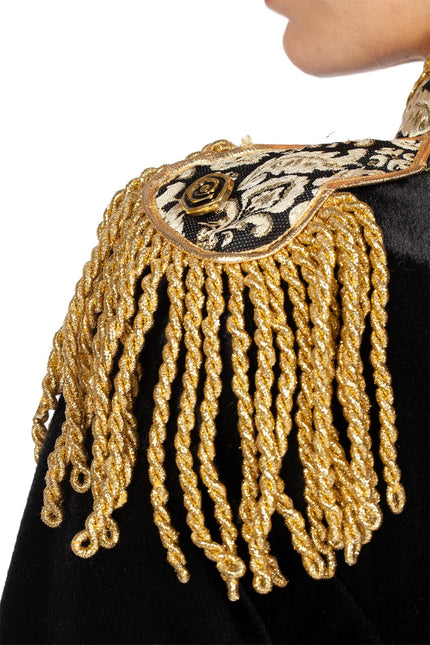 Marquise Jacka Svart Guld Dam