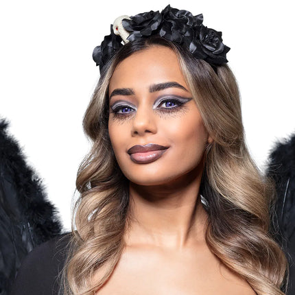 Lila svarta färgade linser