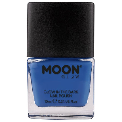 Moon Glow Glow Glow in the Dark Nagellack Blå 14ml