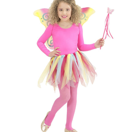 Färgade vingar Glitter