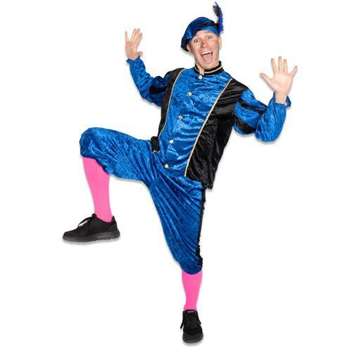 Pietenpak Velours Blå/Svart