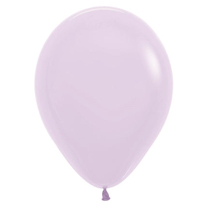 Ballonger Pastel Matte Lilac 23cm 50st