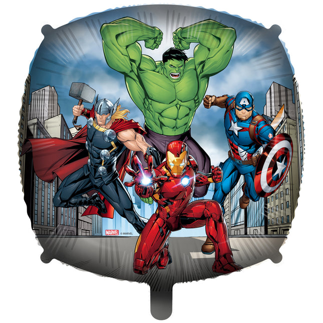Avengers Helium Ballong Fyrkantig Tom 46cm