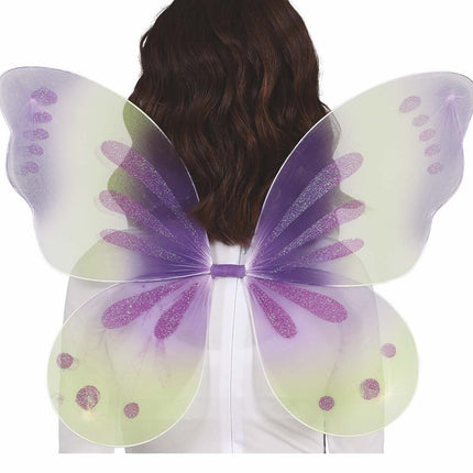 Lila Gröna Vingar 40cm