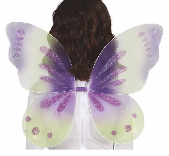 Lila Gröna Vingar 40cm