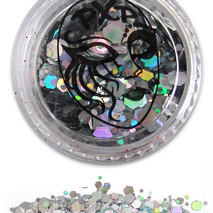 PXP Glitterpulver Sparkling Silver 5gr