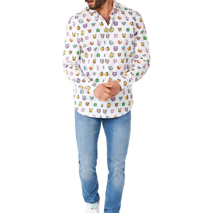 Pixel Pokémon Skjorta Herr <tc>OppoSuits</tc>