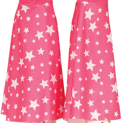 Cowgirl Kostym Rosa Dam