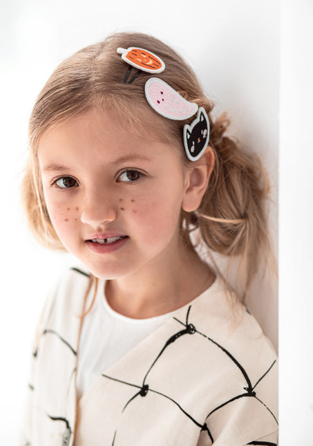 Halloween hårnålar 3st