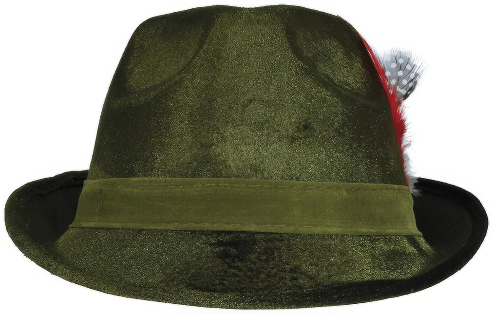 Oktoberfesthatt Tyrolerfjäder