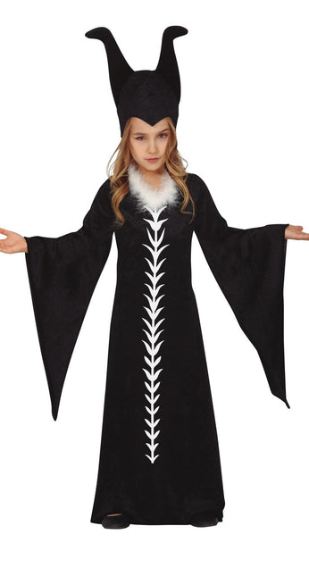 Halloween Kostym Flicka Djävul Fe