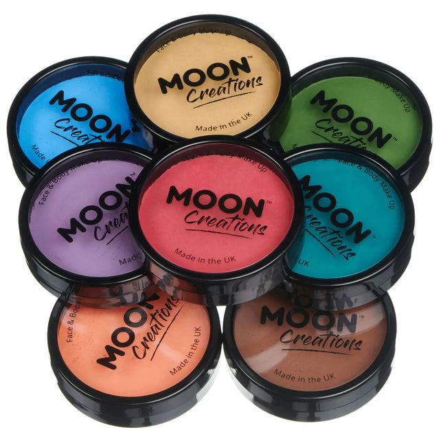 <tc>Moon Creations</tc> Pro Face Paint Cake Pots Royal Blue 36g