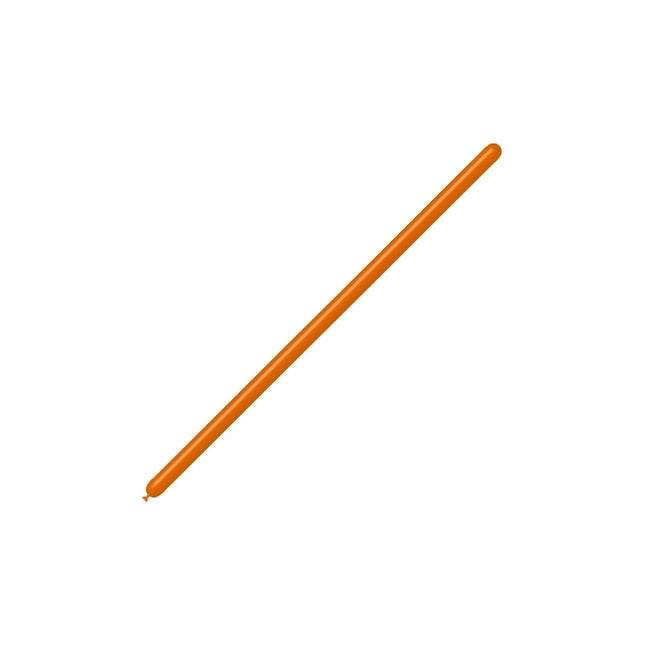 Orange modelleringsballonger 2,5cm 150cm 100st