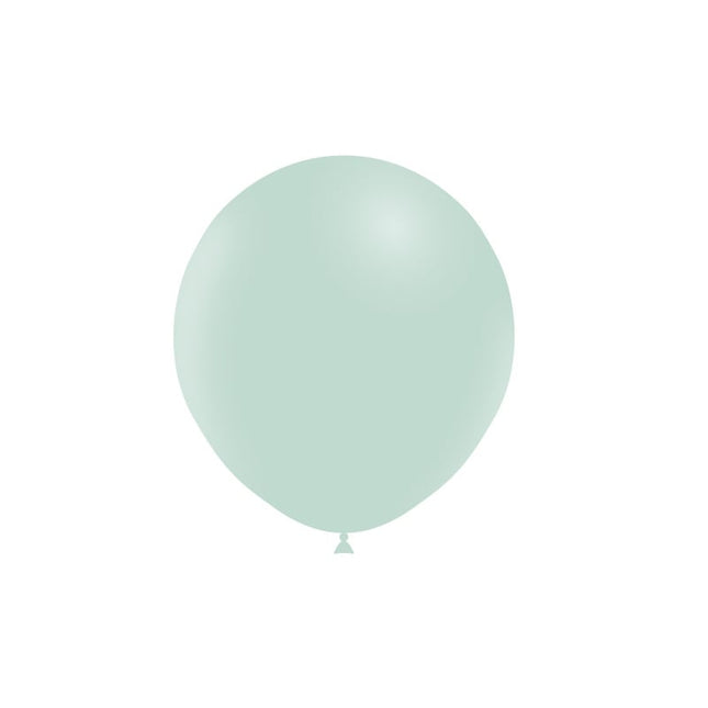 Gröna Ballonger Pastell 45cm 25st
