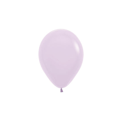 Ballonger Pastel Matte Lilac 12cm 50st