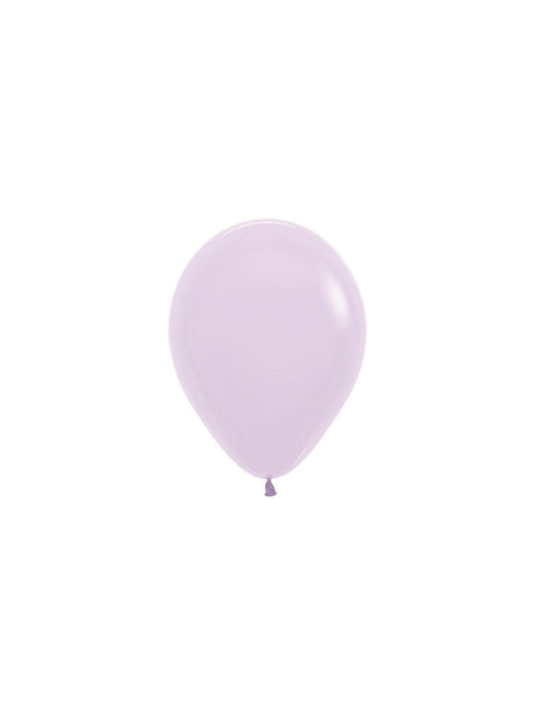 Ballonger Pastel Matte Lilac 12cm 50st