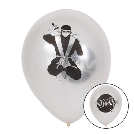 Ninja Ballonger 25cm 6st