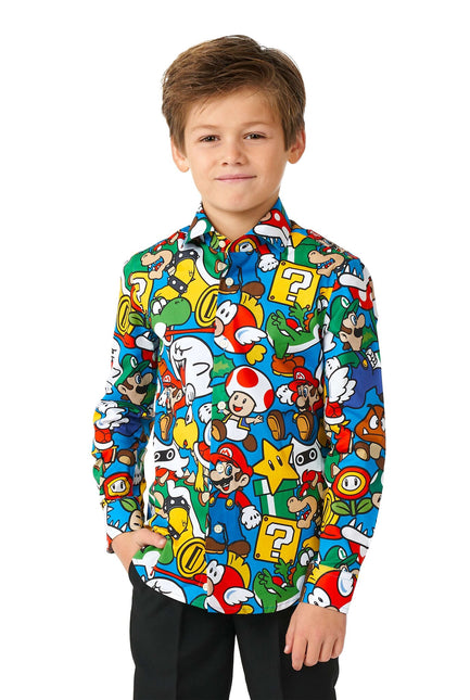 Super Mario skjorta pojke <tc>OppoSuits</tc>