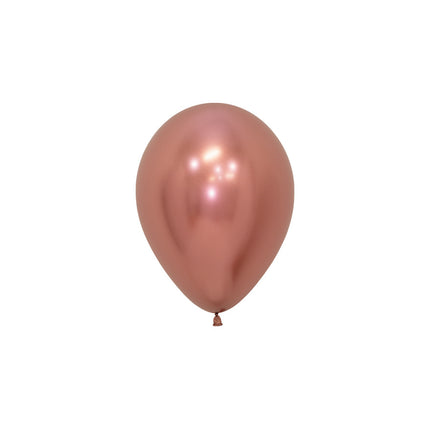 Ballonger Reflex Rose Gold 12cm 50st