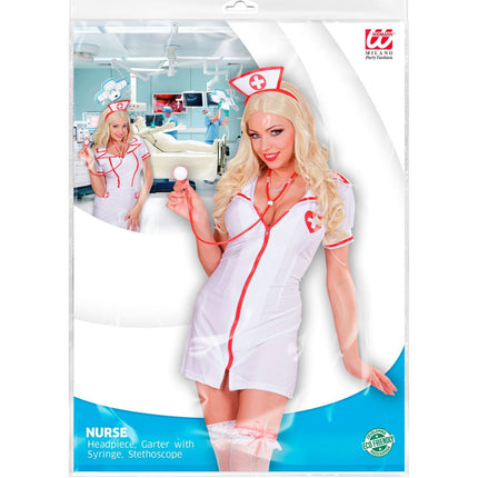 Röd sjuksköterska set