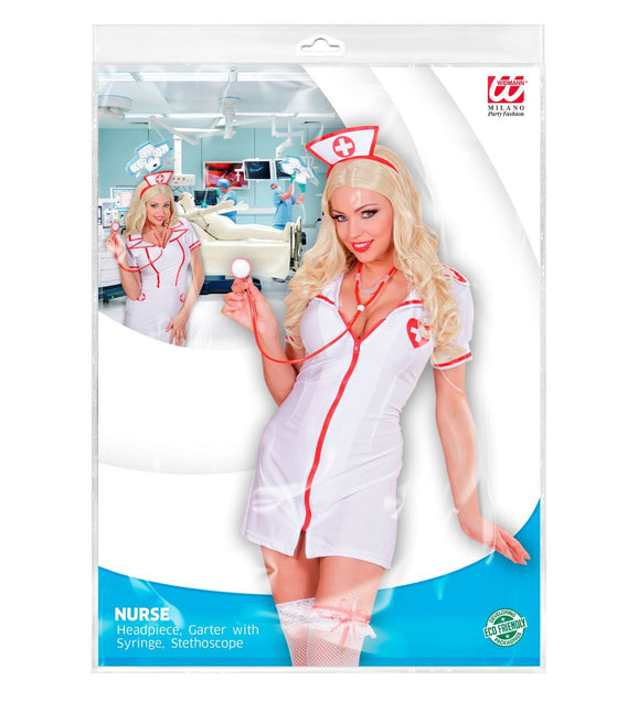 Röd sjuksköterska set