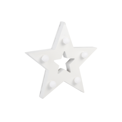 Vit ljusstjärna