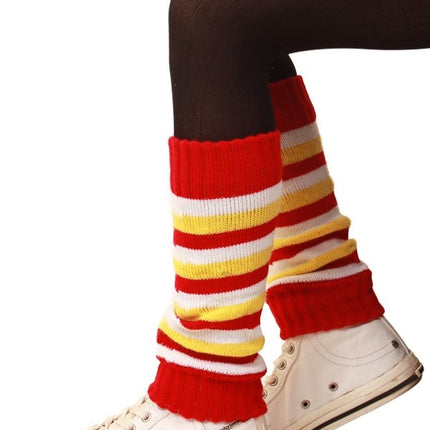 Benvärmare Röd/Vit/Gul För Barn