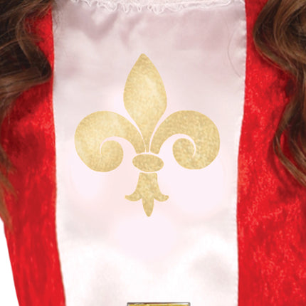 Musketör flicka kostym