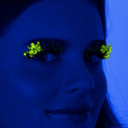 PXP Fake Lashes Glitter UV Grön Barranquilla