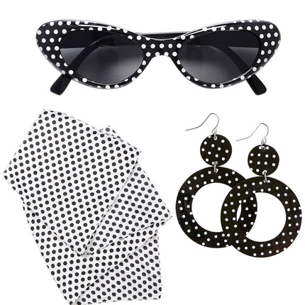 50-tals kostym set 3 delar