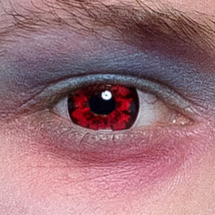 Röd Svart Färg Linser