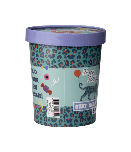 Färgad godisbricka 30 år 12cm