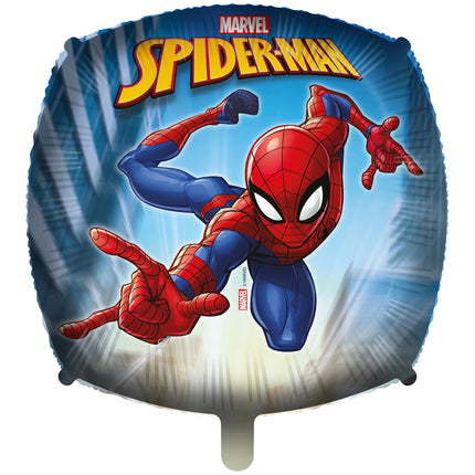 Spiderman Helium Ballong Fyrkantig Tom 46cm