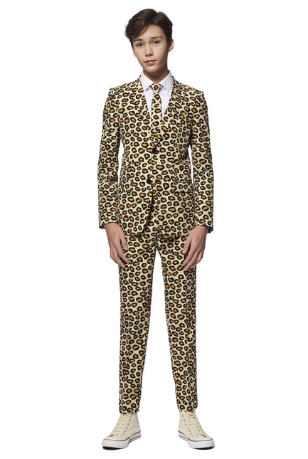 Panther Dräkt Pojke Tonåring <tc>OppoSuits</tc>
