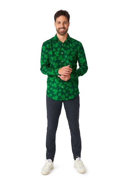 St Patrick's Day skjorta herr <tc>Suitmeister</tc>