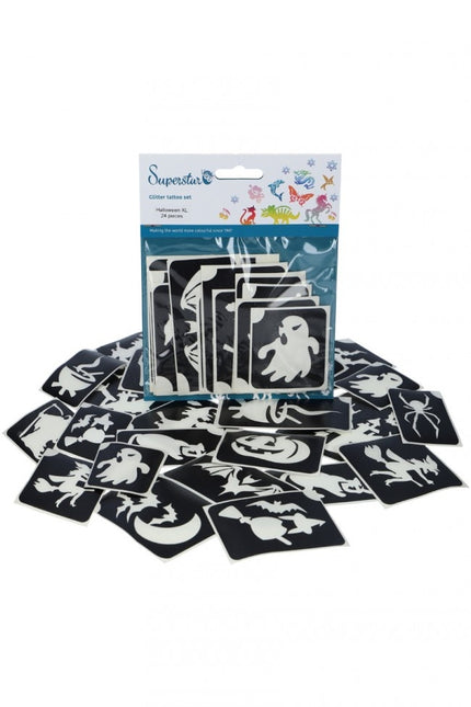 Halloween Tatuering Stencil 24st
