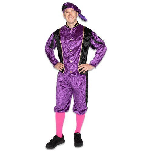 Pietenpak Velours Lila/Svart