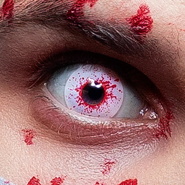 Röd Vit Färg Linser Blod