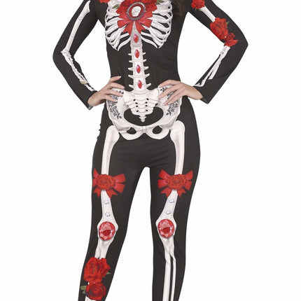 Dia De Los Muertos Kostym Dam