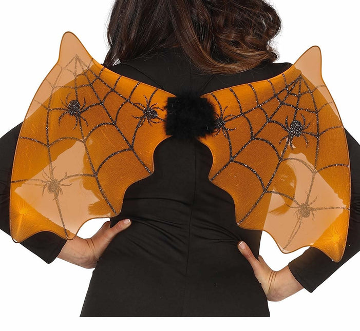 Orange Halloween Wings Bat 60cm