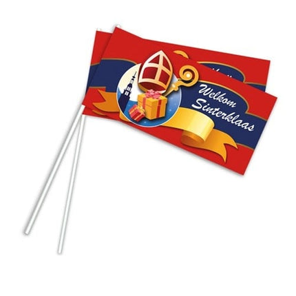 Sinterklaas viftande flagga 50st