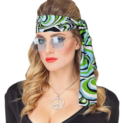 Disco 70S pannband grönt