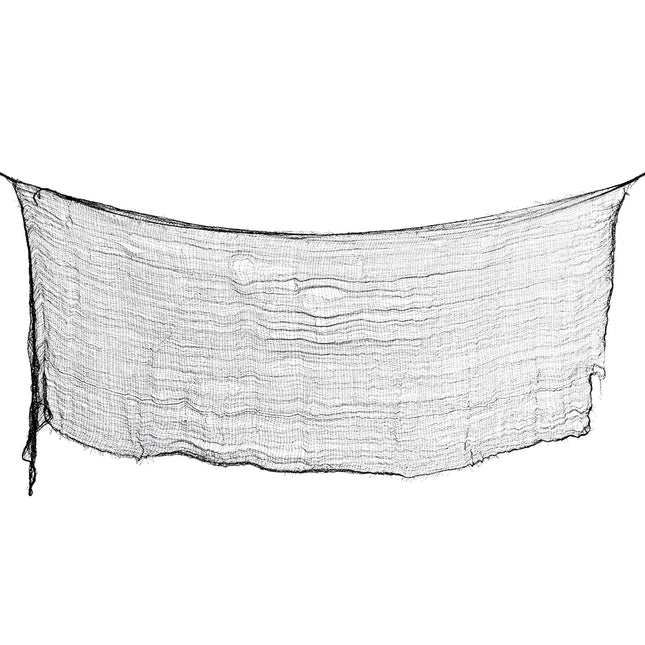 Halloween svart klänning 1,83m