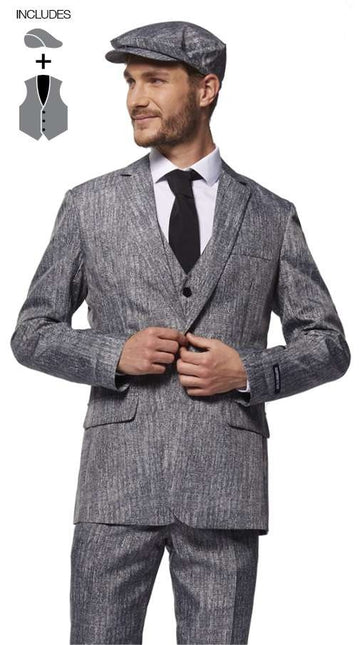 Grå kostym 1920-tal