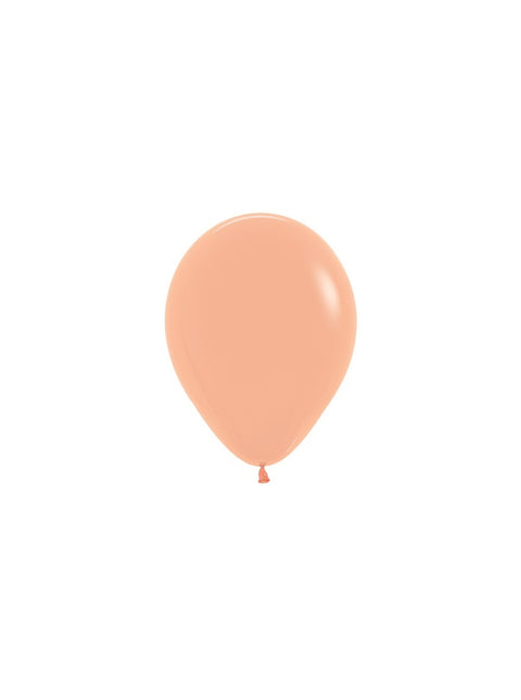 Ballonger Peach Blush 12cm 50st