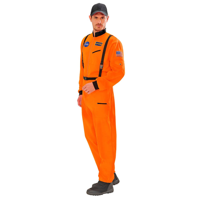 Astronautdräkt Orange Rymd för män