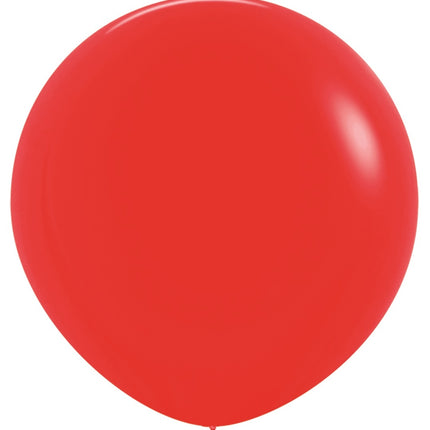 Ballonger Röd 91cm 10st